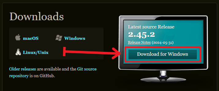 Git Download for Windows